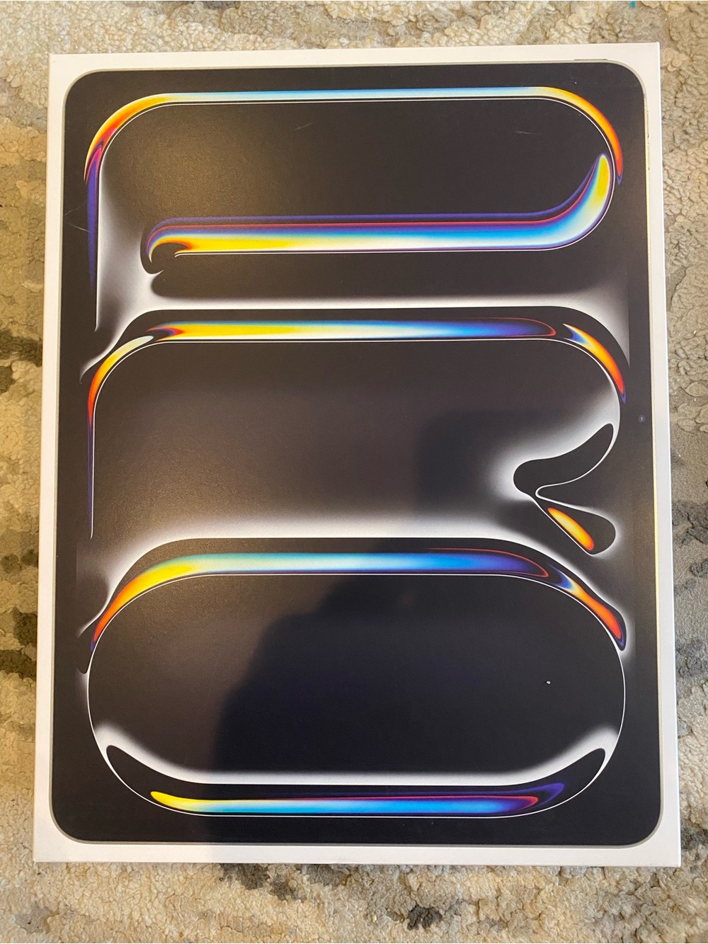 Empty Box ONLY Apple iPad Pro 13" M5 512GB Silver.
